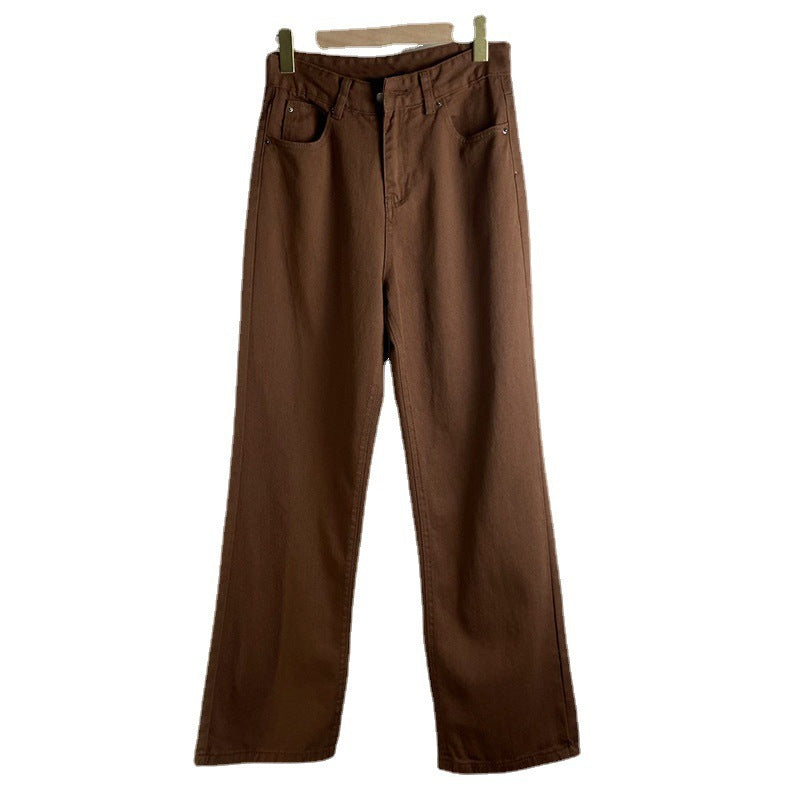 Belen | Jeans retrò americani in tinta unita