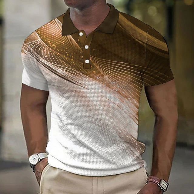Emilio - Polo dal design moderno e sfumato