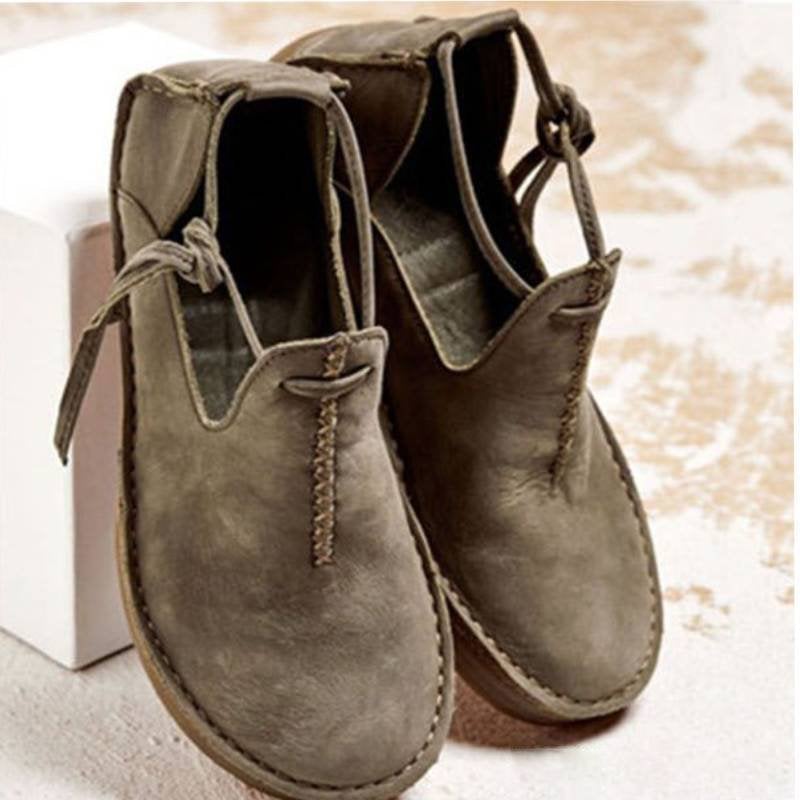 Ardena™ | Hand-Stitched Leather Flats