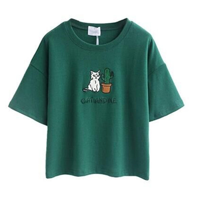 Women’s Casual Graphic T-Shirt Ivyshape