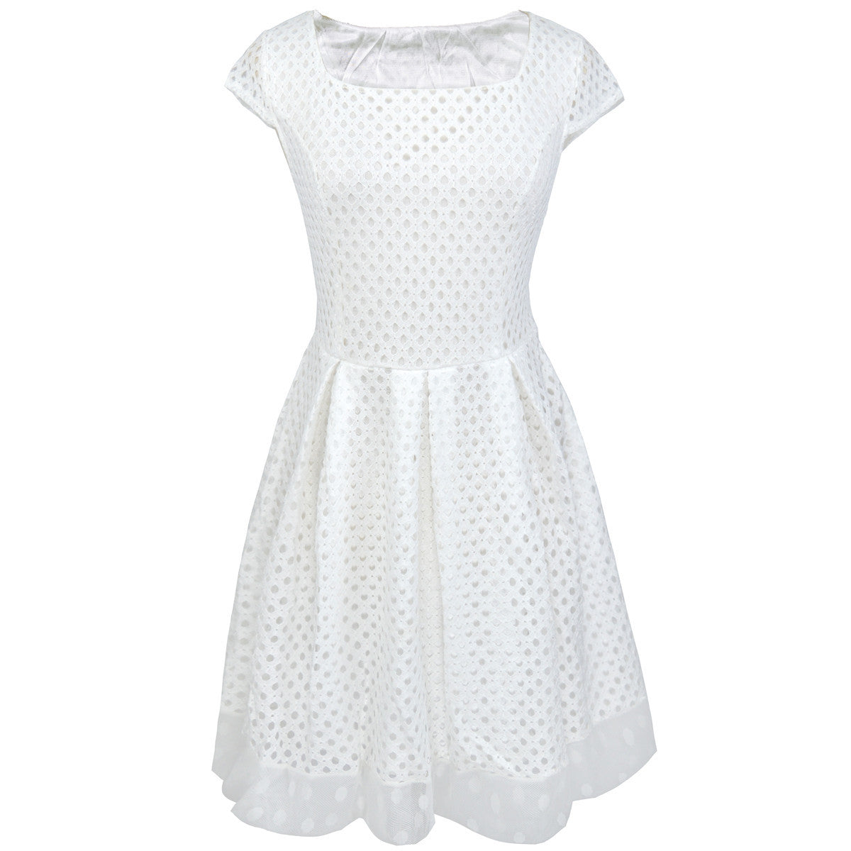 Women's structured A-line dress Ivyshape