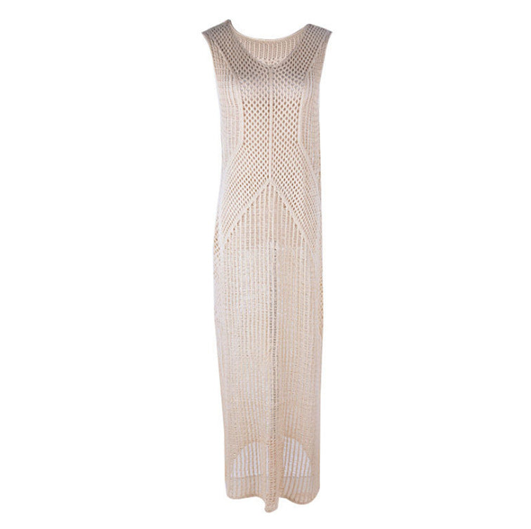 Women Crochet Beach Dress in Open Design Ivyshape
