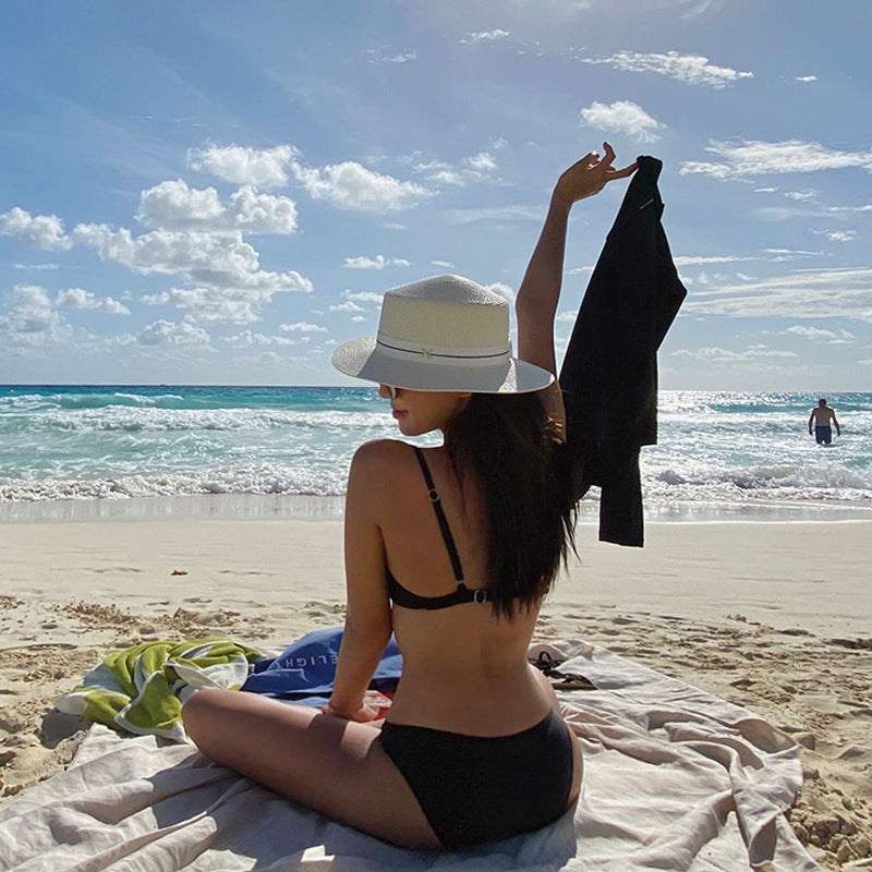 Ladies triangle bikini with elegant push-up design and adjustable straps Ivyshape