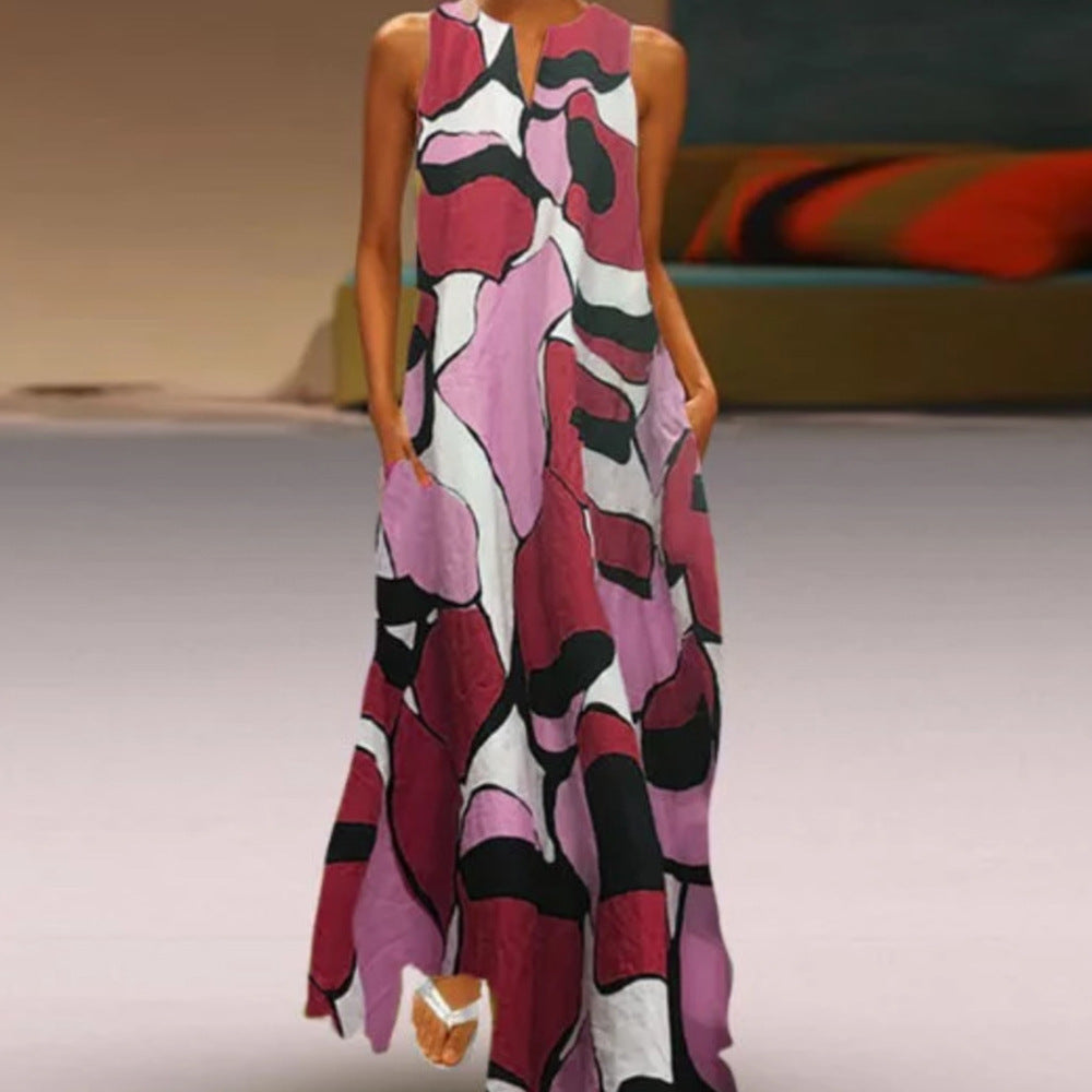 Ladies Casual Maxi Dress Ivyshape