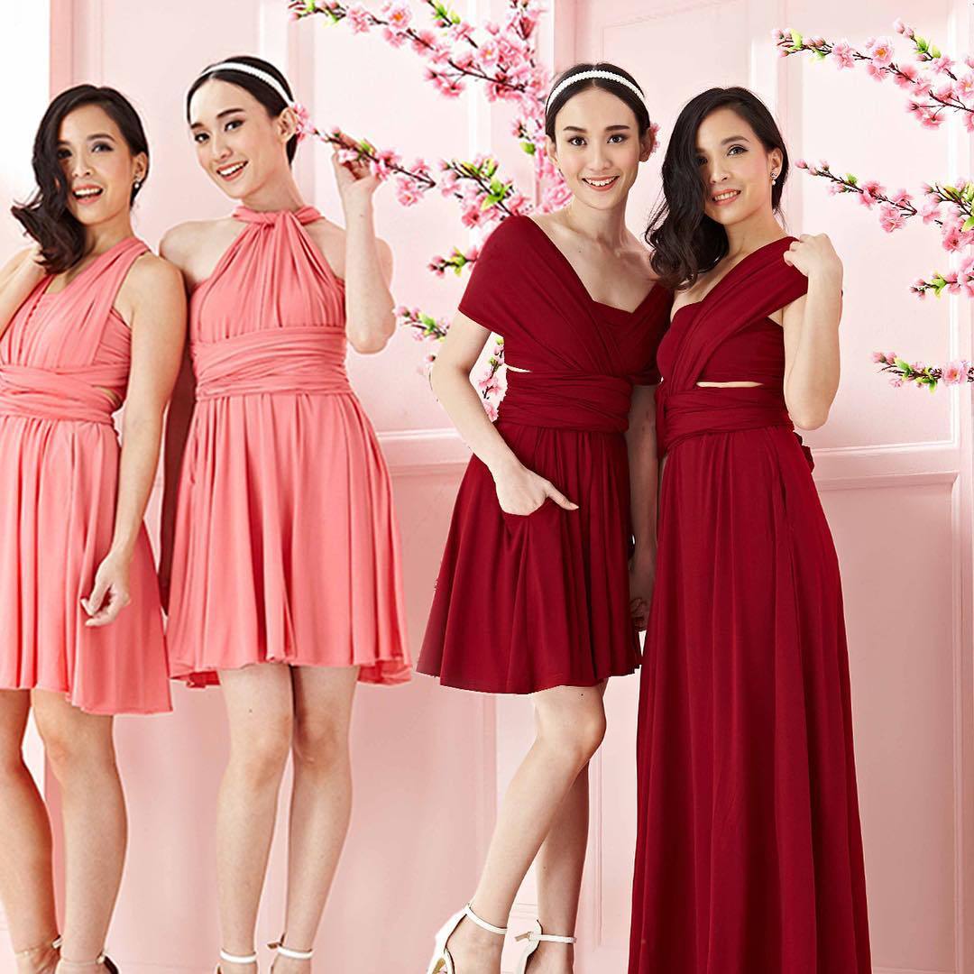 Ladies Versatile Wrap Dress Ivyshape