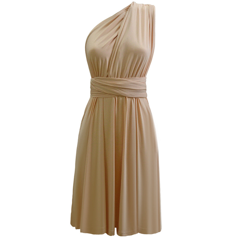 Ladies Versatile Wrap Dress Ivyshape