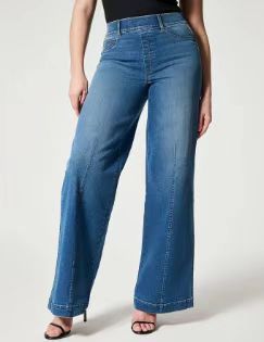 Elena | Jeans casual da donna a vita alta e gamba larga