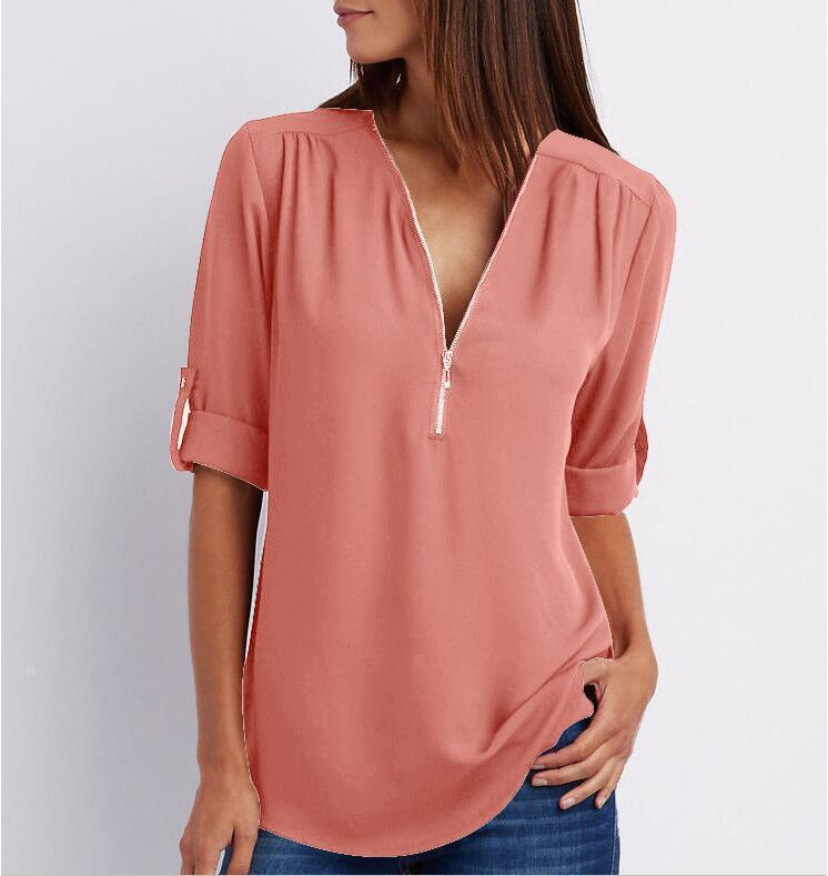 Valeria - Camicetta con zip