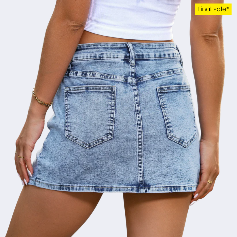 Bloomy™ | Trendy and Comfortable Denim Skorts