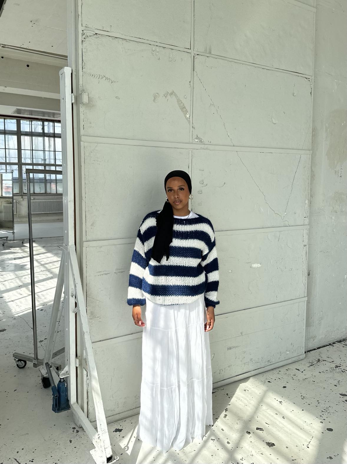 Sofia | Maglione oversize con collo alto per donna