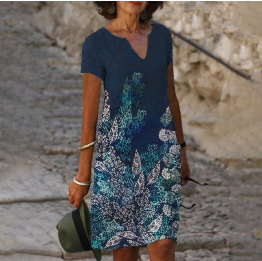 Elena - Abito con stampa floreale