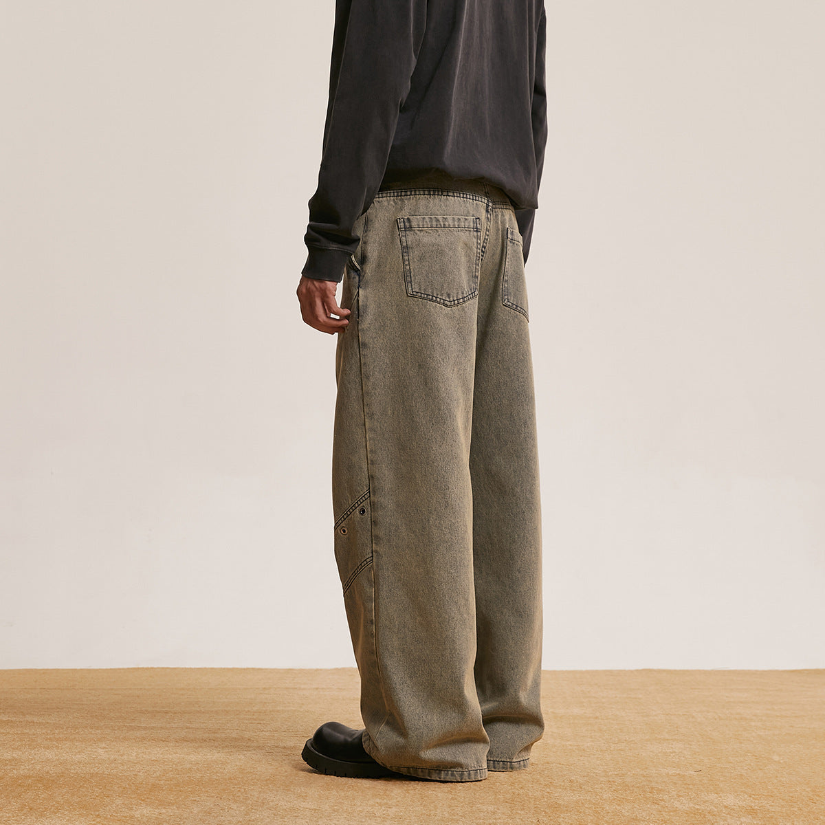 Faelynn | Jeans retro lavati alla moda per uomo e donna