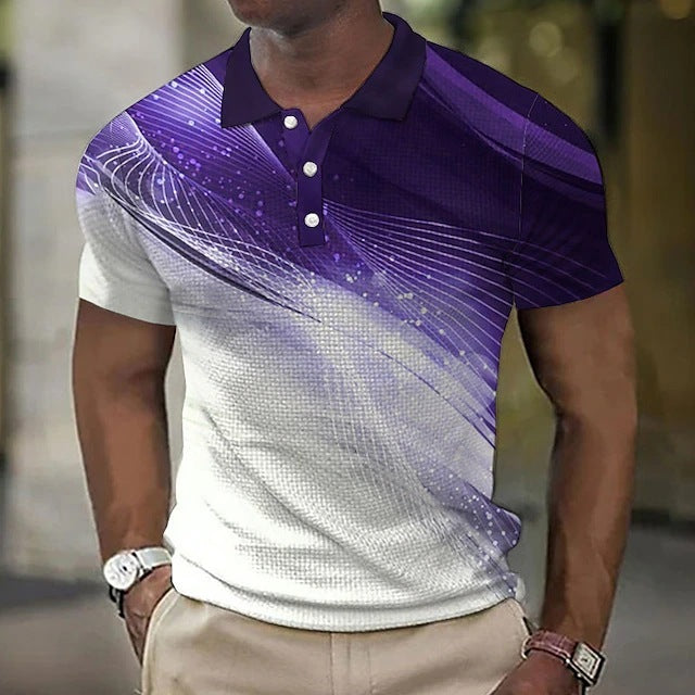 Emilio - Polo dal design moderno e sfumato