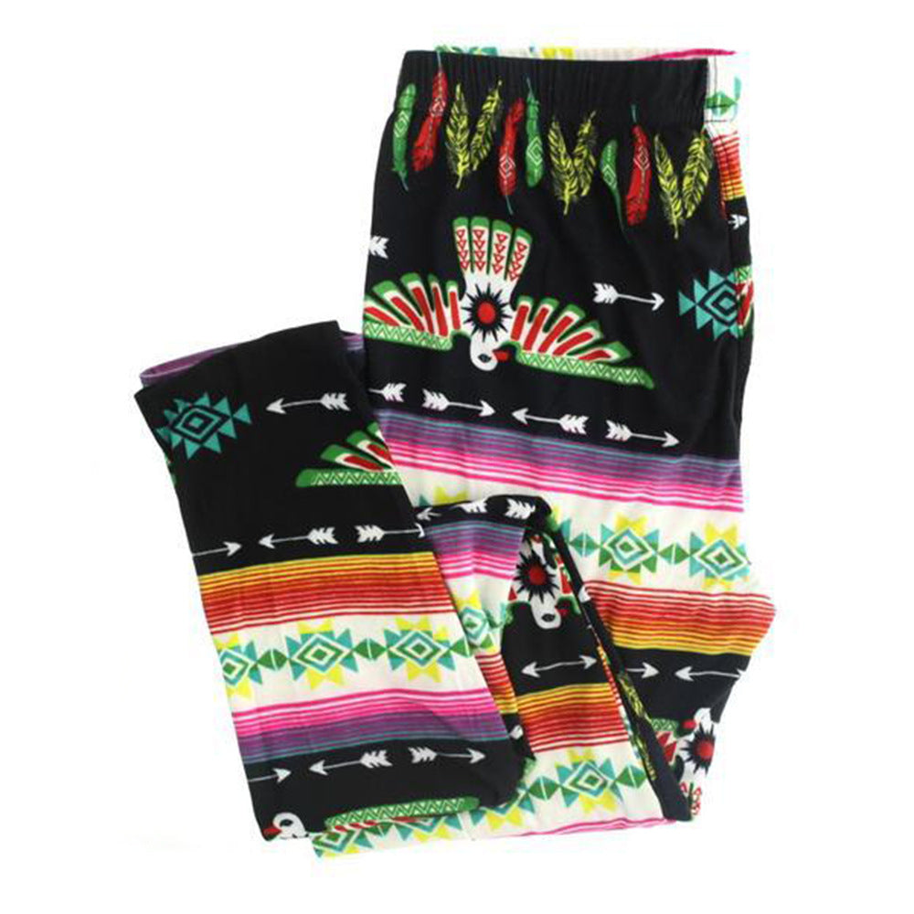 Women's Printed Stretch Leggings Ivyshape
