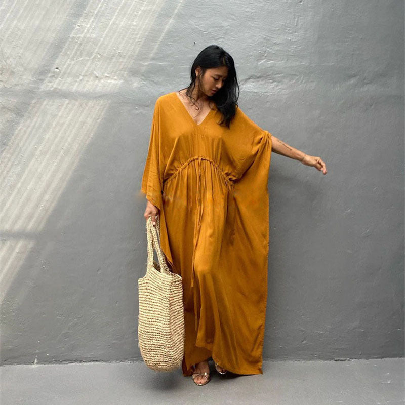 Ladies Maxi Beach Dress Ivyshape