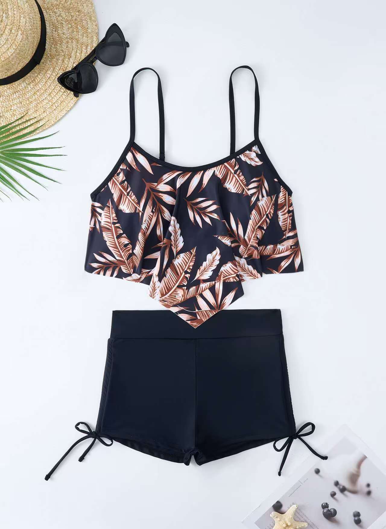 Women Sporty Crop Top and Shorts Set Ivyshape