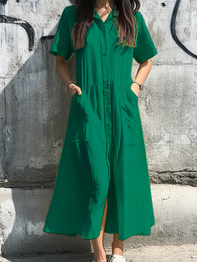 Ladies Shirt Dress Ivyshape