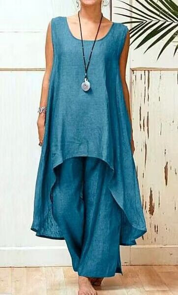 Women's Flowing Tunic Maxi Jumpsuit Ivyshape