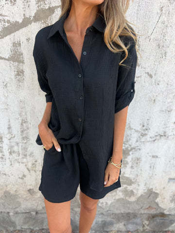 Women's Leisure Button-Up Overall Ivyshape