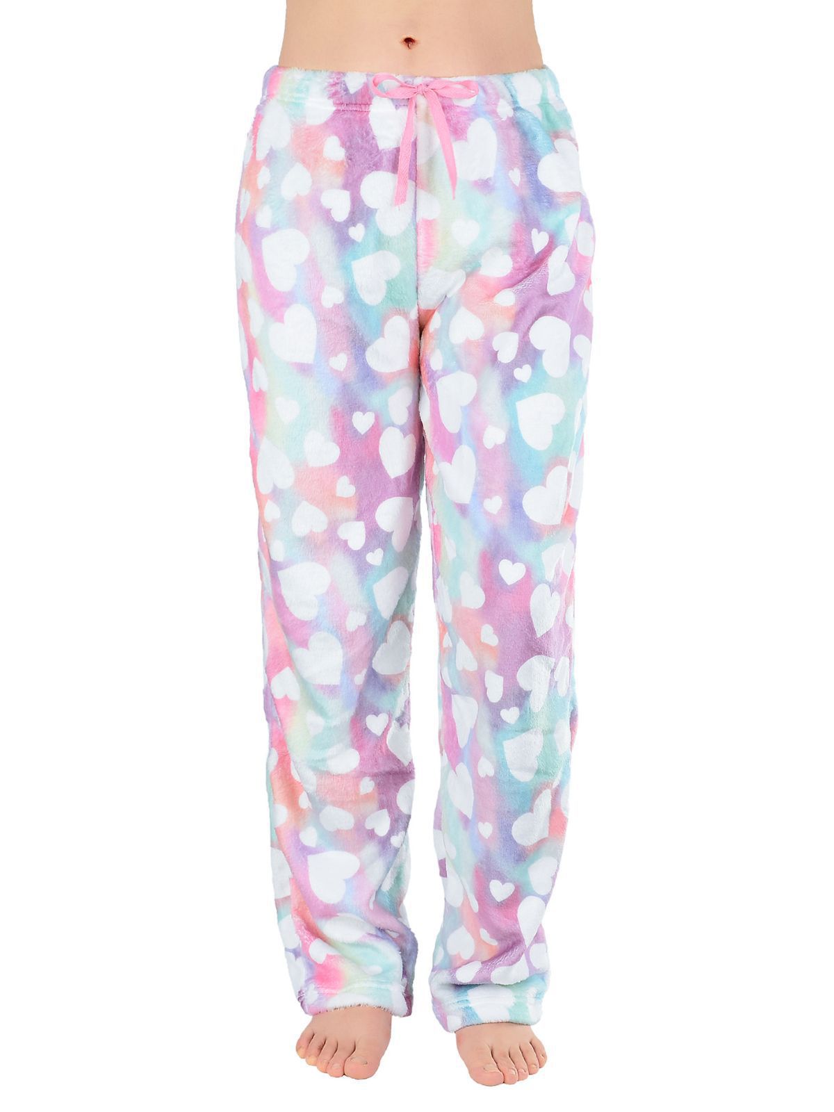 Ladies Relaxed Fit Leopard Print Lounge Pants Ivyshape