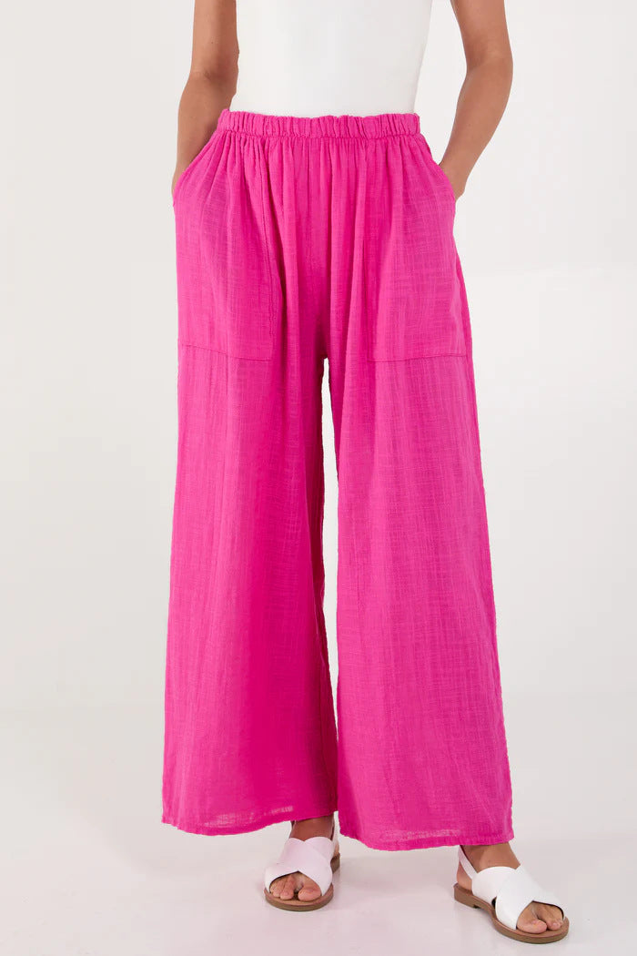 Women Lightweight Loose Linen Pants Ivyshape