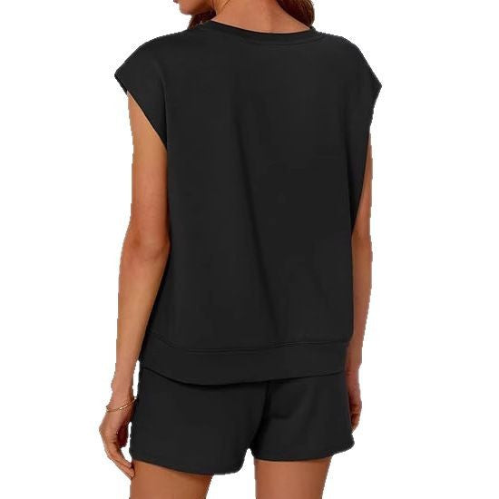 Women's Relaxed Fit Top and Shorts Set Ivyshape