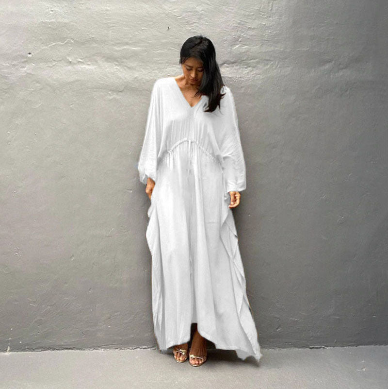 Ladies Maxi Beach Dress Ivyshape