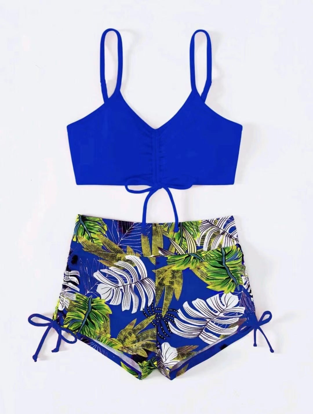 Women's bikini set with adjustable top and trendy shorts Ivyshape