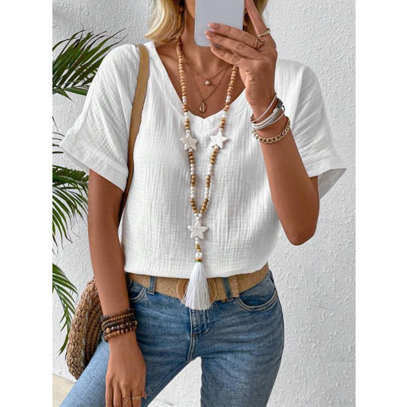 Women's casual perfect basic T-shirt Ivyshape
