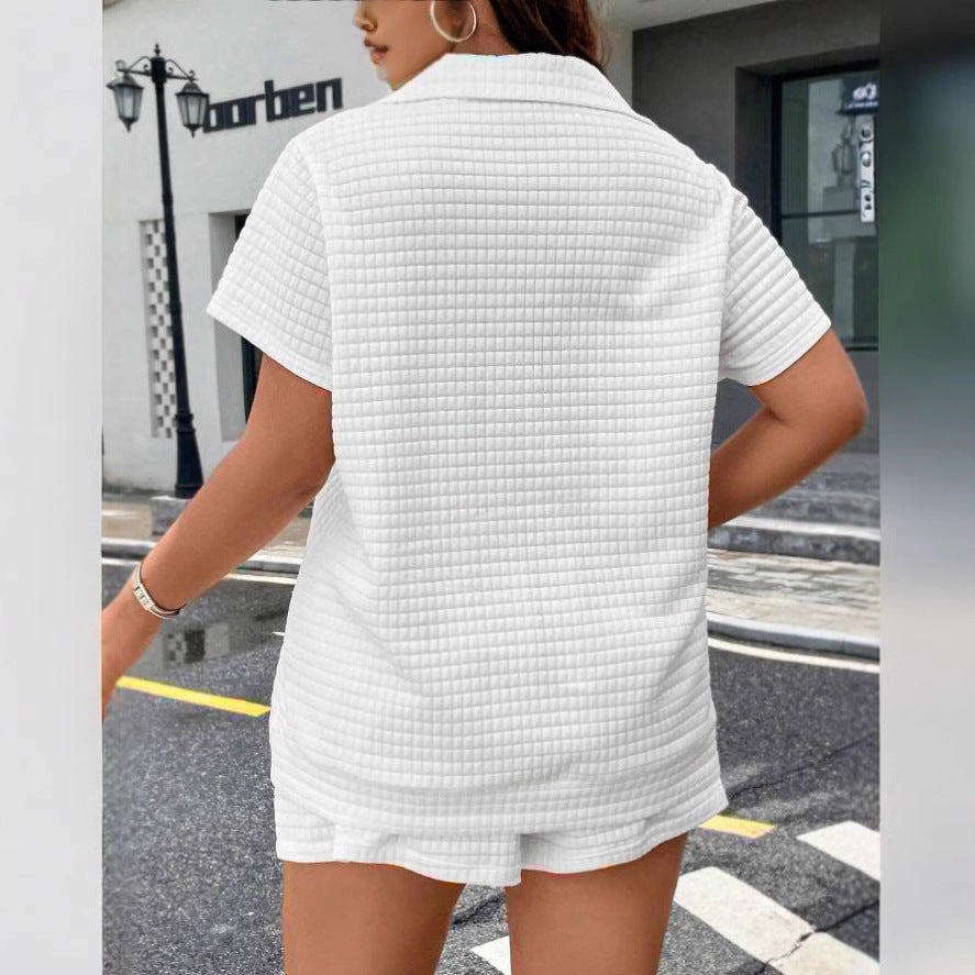 Women's Short Jumpsuit with Zipper Ivyshape