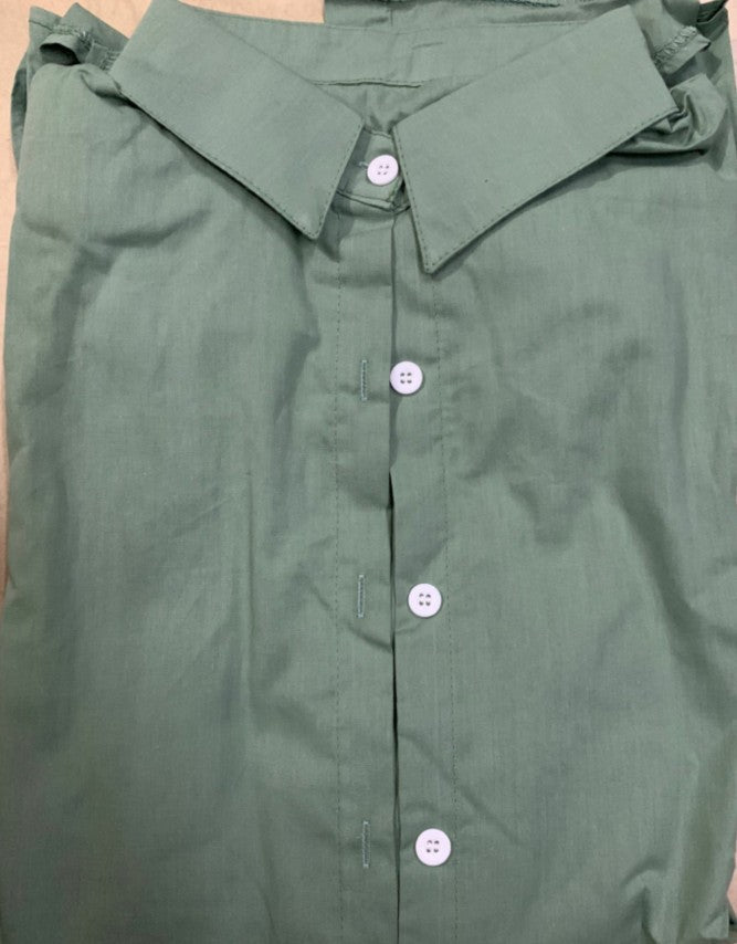 Women's Casual Linen Shirt with Shorts Ivyshape
