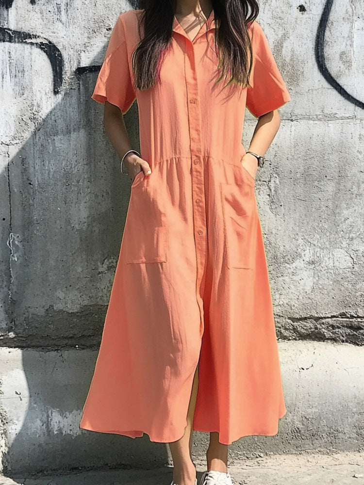 Ladies Shirt Dress Ivyshape