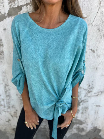 Ladies Leisure Knot Top Ivyshape