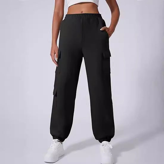 Women Cargo-Style Sweatpants Ivyshape