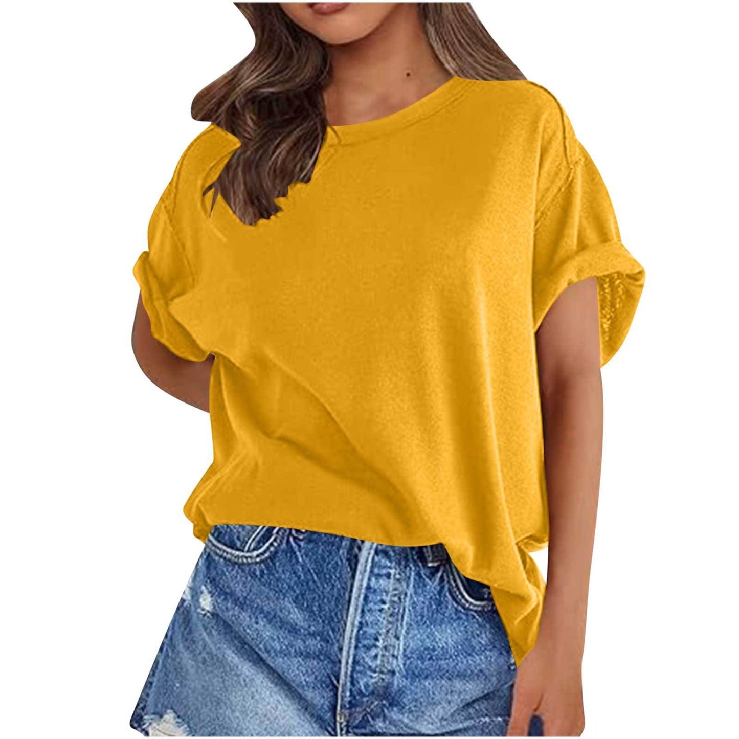 Women's Casual Plus Size T-Shirt Ivyshape