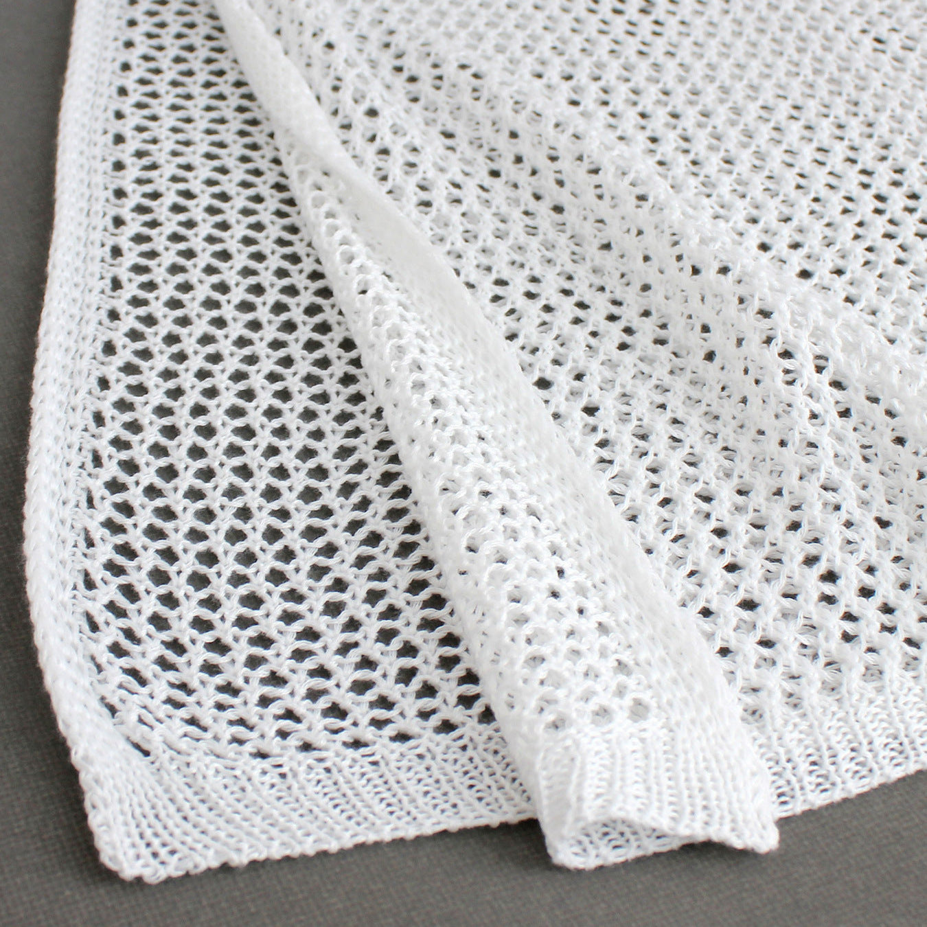 Women airy crochet beach cover-up Ivyshape
