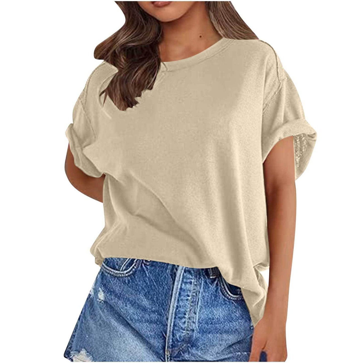 Women's Casual Plus Size T-Shirt Ivyshape