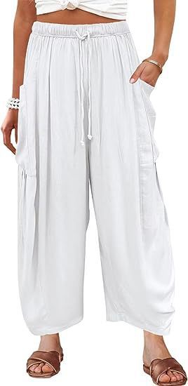Ladies stylish comfortable cargo pants Ivyshape