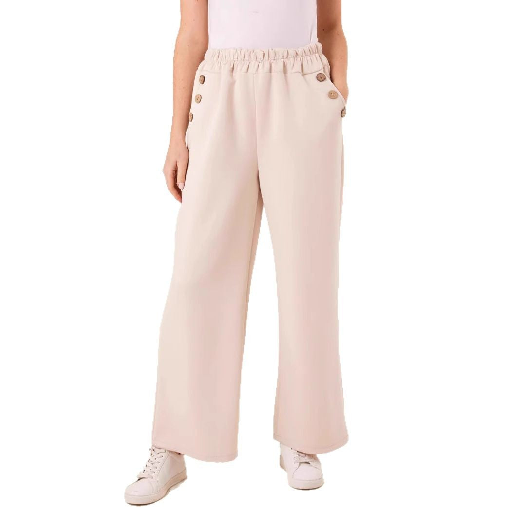 Women high-waisted wide pants Ivyshape