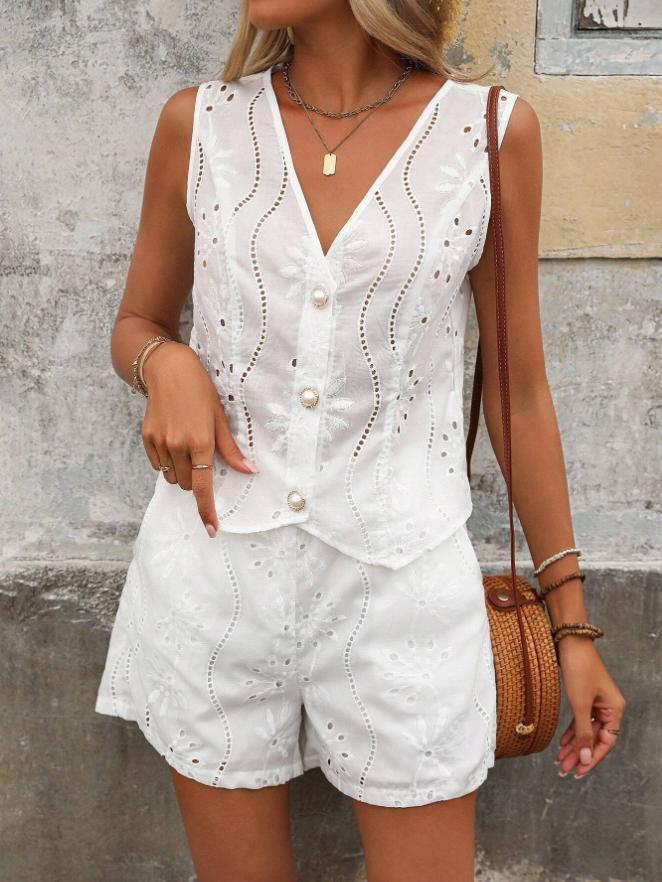 Women's Fitted Blouse with Buttons Ivyshape