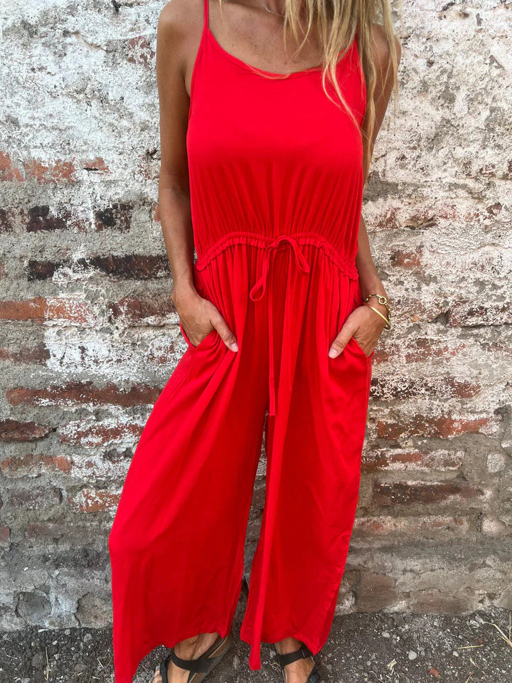 Women Bohemian Style Relaxed Jumpsuit Ivyshape