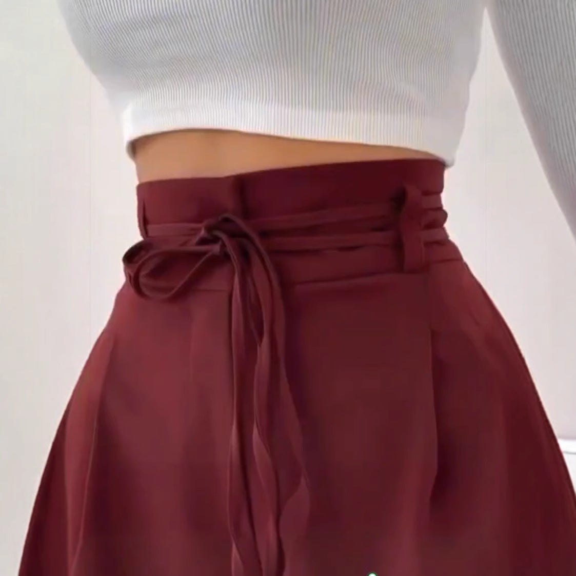 Women's Pleated High-Waisted Pants Ivyshape