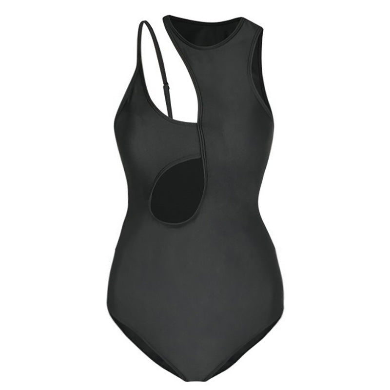 Ladies sporty one-piece swimsuit with modern cut and functional design Ivyshape