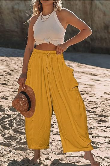 Ladies stylish comfortable cargo pants Ivyshape