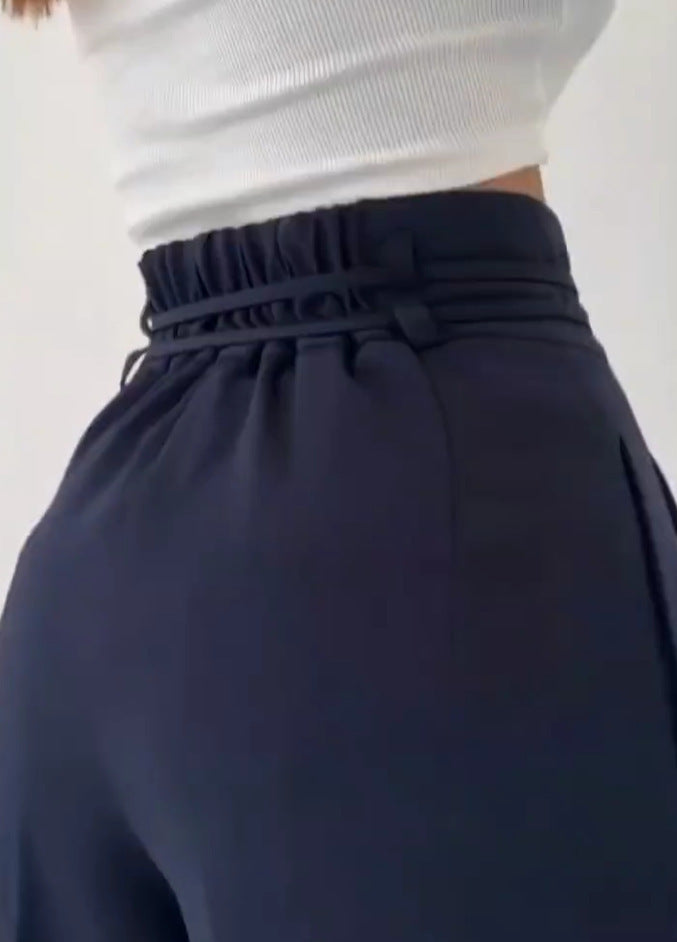 Women's Pleated High-Waisted Pants Ivyshape
