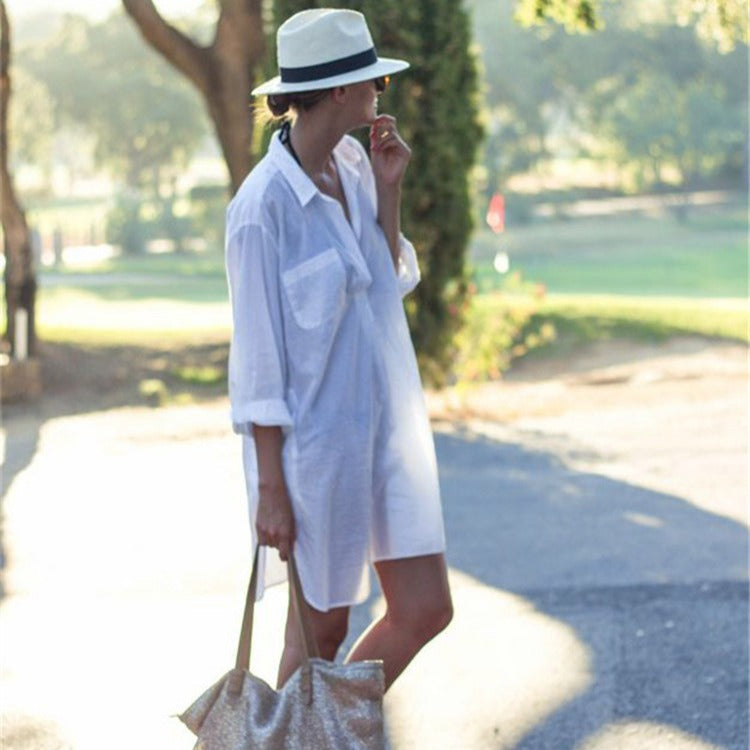 Women airy beach shirt - Wonder Ivyshape