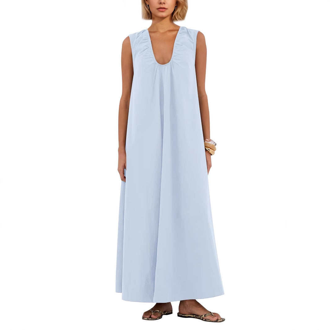 Women Elegant Flowing Maxi Dress Ivyshape