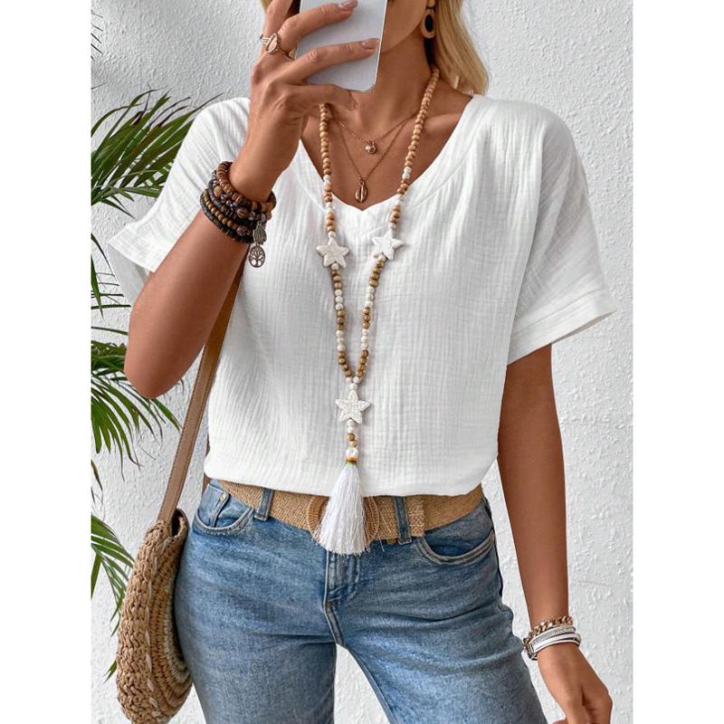 Women's casual perfect basic T-shirt Ivyshape