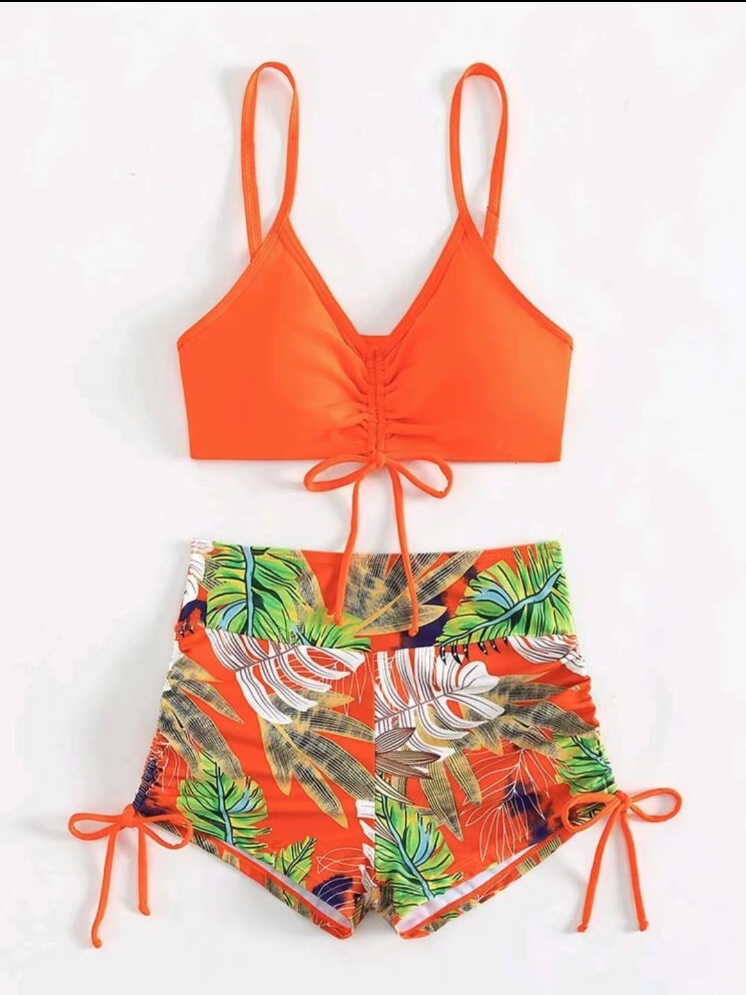 Women's bikini set with adjustable top and trendy shorts Ivyshape