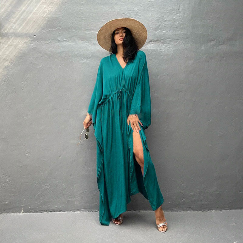 Ladies Maxi Beach Dress Ivyshape